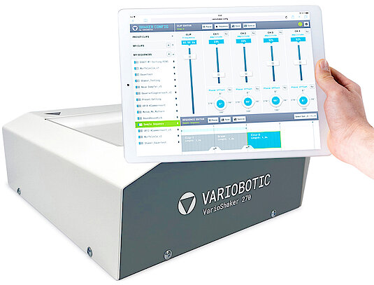 [Translate to Swiss French:] Varioshaker UI